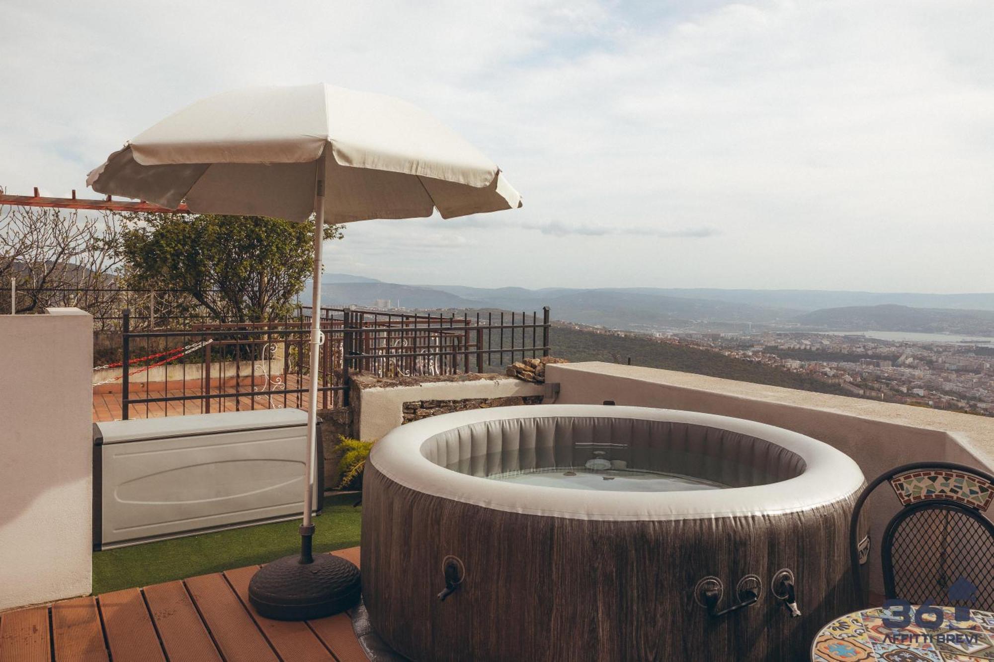 Trieste 10Min Dal Centro Villa Privata Con Jacuzzi Extérieur photo
